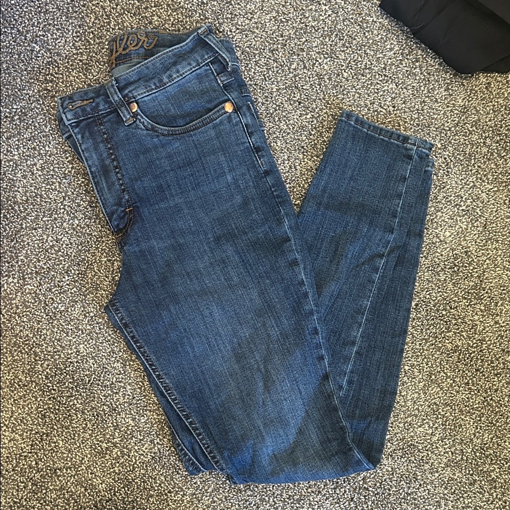 Wrangler Women's Dark Blue Skinny Jeans
